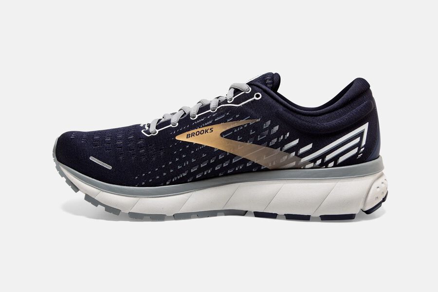 Brooks Ghost 13 Road Running Shoes - Mens - Black/Gold - NG0157243